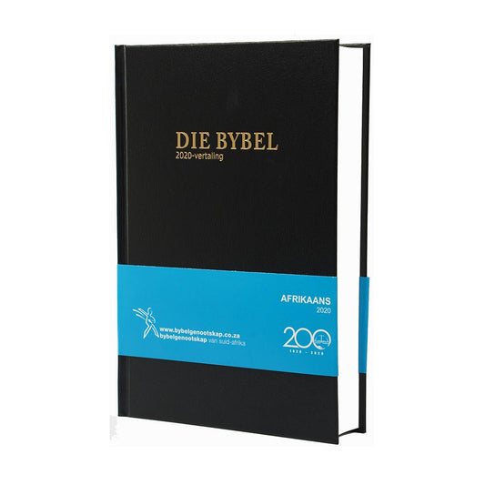 AFRIKAANS 2020 volledige Bybel, Mediumgrootte, Swart hardeband
