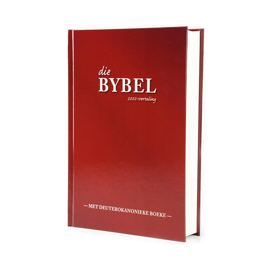 AFRIKAANS 2020 volledige Bybel met Deuterokanonieke boeke, Mediumgrootte, Volkleur hardeband