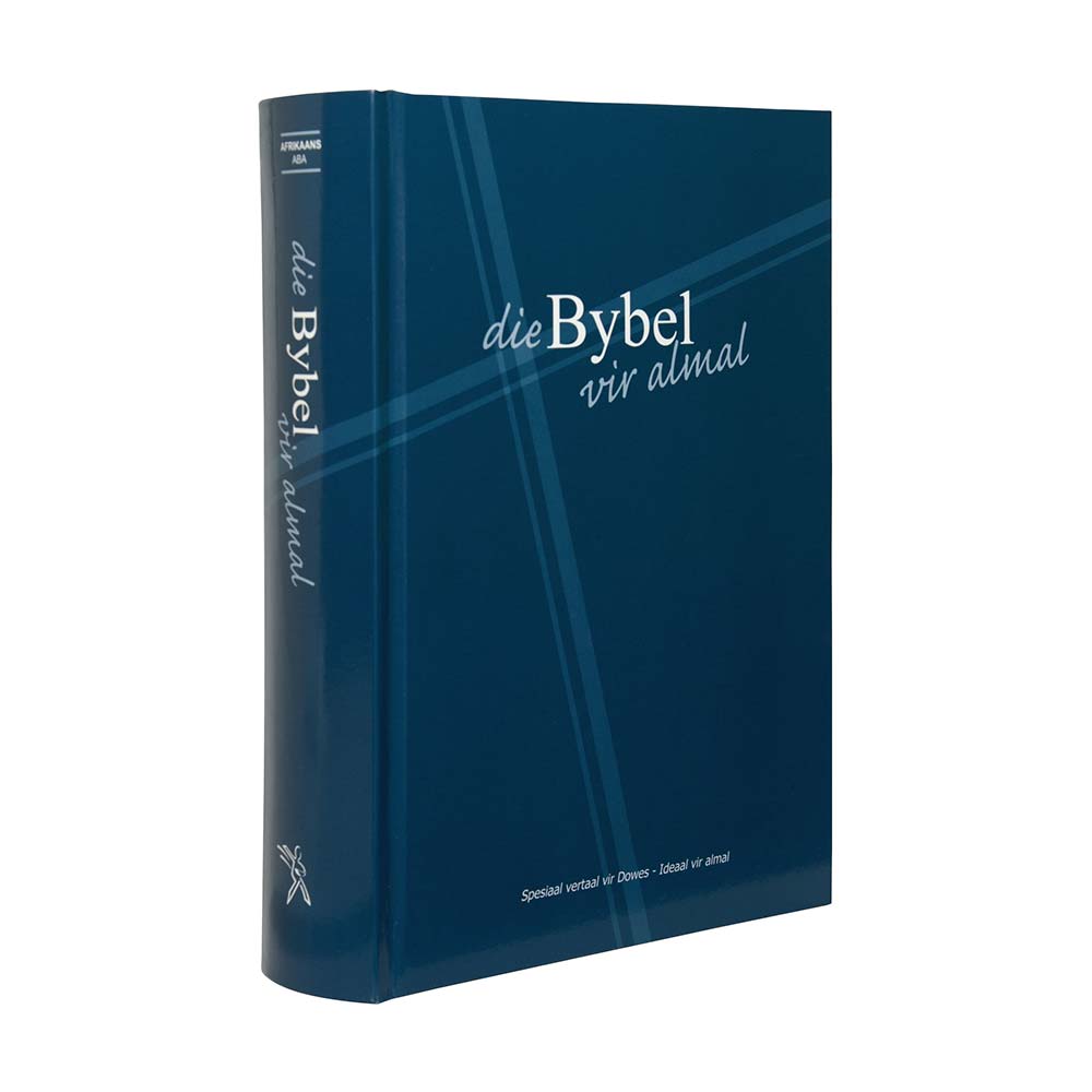 Die Bybel vir Almal AFRIKAANS volledige Bybel, Medium, Volkleur, Blou hardeband