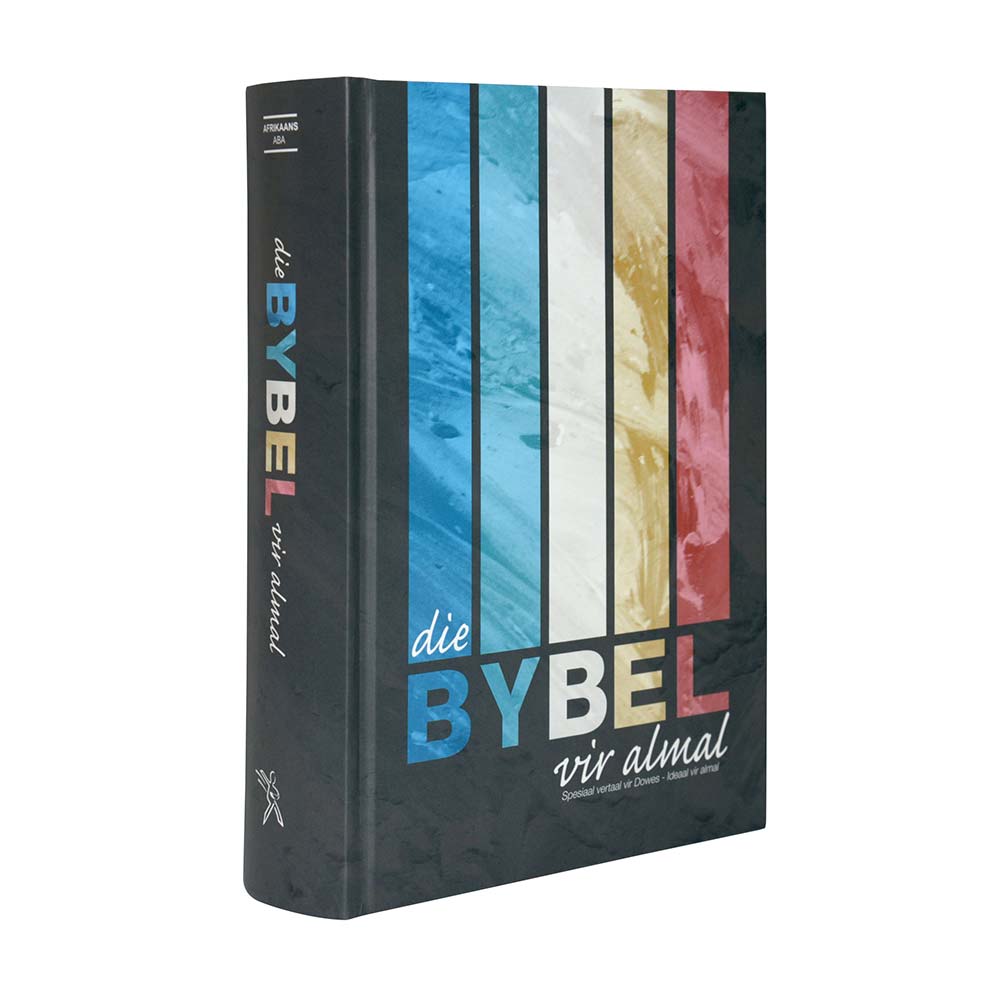 Die Bybel vir Almal AFRIKAANS volledige Bybel, Medium, Volkleur, Donkergrys hardeband